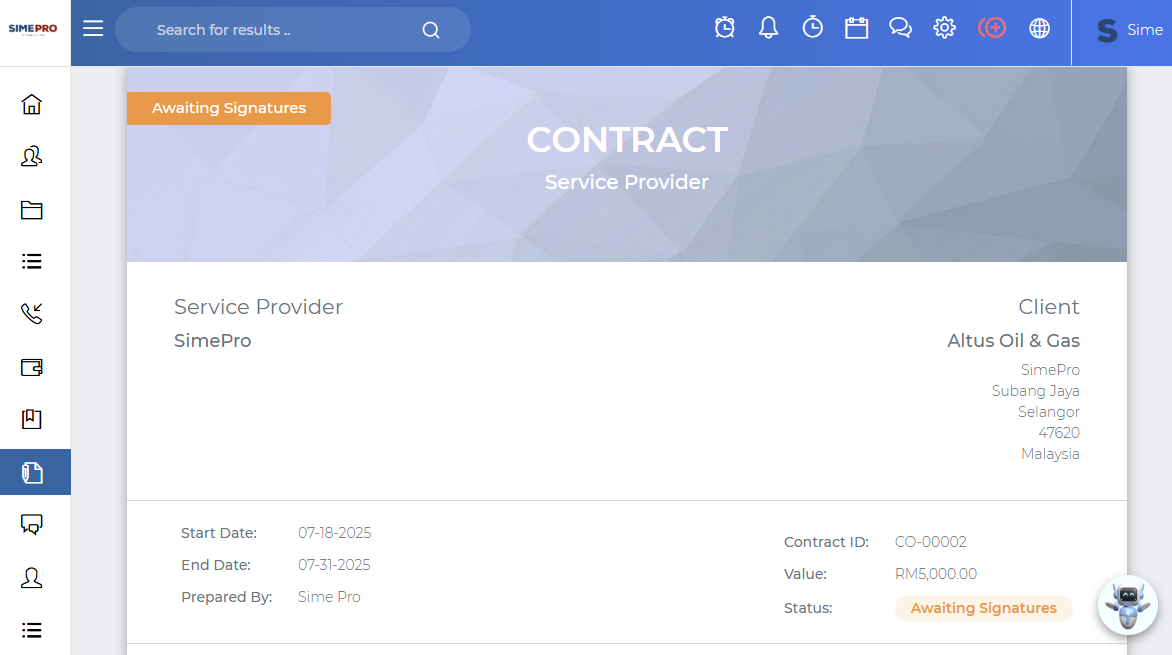 Contracts